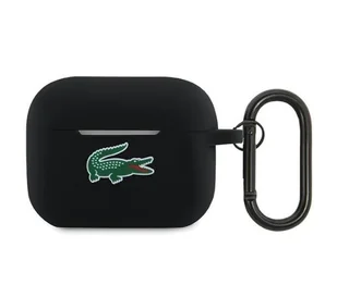 Lacoste LCAP2SLOK Cover Silicone Croc Logo do AirPods Pro 2 (2022/2023 Czarny - Inne akcesoria audio-wideo - miniaturka - grafika 1