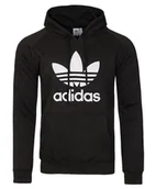 Bluzy męskie - Adidas Originals czarna męska bluza Trefoil Hoody AB8291 M - miniaturka - grafika 1