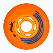 Akcesoria do skatingu - Kółka do rolek UNDERCOVER WHEELS King of Slides 80 mm/90A 4 szt. orange - miniaturka - grafika 1