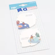 Szkolne artykuły papiernicze - Kartki Karteczki Samoprzylepne 60 Sztuk - miniaturka - grafika 1