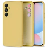 Etui i futerały do telefonów - Etui TECH-PROTECT Icon do Samsung Galaxy S24 FE Żółty - miniaturka - grafika 1