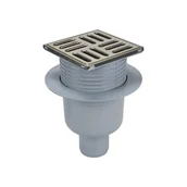 Syfony - Odpływ punktowy regulowany prosty 50 mm TYCNER - miniaturka - grafika 1