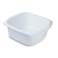 Miski i półmiski - Biała kwadratowa plastikowa miska Addis, 38x32x14 cm - miniaturka - grafika 1