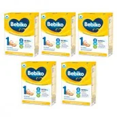 Mleko modyfikowane - Bebiko 1 Mleko początkowe dla niemowląt od urodzenia Zgrzewka 5 x 600 g - miniaturka - grafika 1