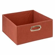 Pudła i pojemniki do przechowywania - Pudełko do regału 31x15cm gładkie czerwone - miniaturka - grafika 1