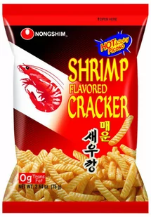 Nongshim Chrupki krewetkowe pikantne 75g - Nongshim 443-uniw - Kuchnie świata - miniaturka - grafika 1