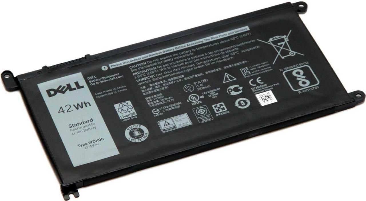 Dell Battery, 42WHR, 3 Cell, 6MNJ4