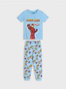Piżamy chłopięce - Sinsay - Piżama Iron Man - niebieski - miniaturka - grafika 1