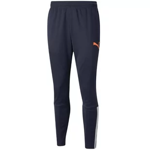 Spodnie Męskie Puma Teamliga Training Pants Granatowe 657242 47-S - Spodnie męskie - miniaturka - grafika 1