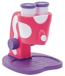GeoSafari Jr. Mikroskop dla dzieci x 8 różowy - zabawka - Zabawki kreatywne - miniaturka - grafika 1