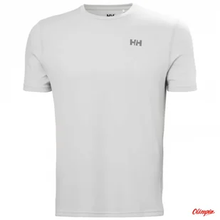 Koszulka Męska Helly Hansen Lifa Active Solen T-Shirt - Grey Fog - Koszulki męskie - miniaturka - grafika 1