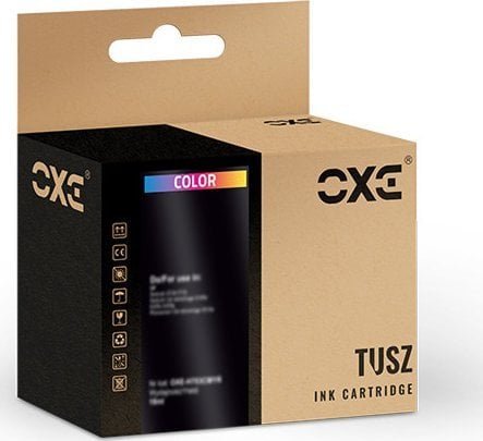 Tusz Oxe Tusz OXE Trójkolorowy HP 301XL zamiennik refabrykowany wskazuje poziom tuszu CH564EE