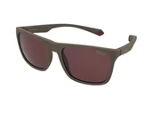 Okulary przeciwsłoneczne - Polaroid PLD 2141/S Matte Khaki/Red - miniaturka - grafika 1