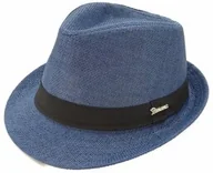 Czapki męskie - Kapelusz jackson PANAMA plażowy granat - miniaturka - grafika 1