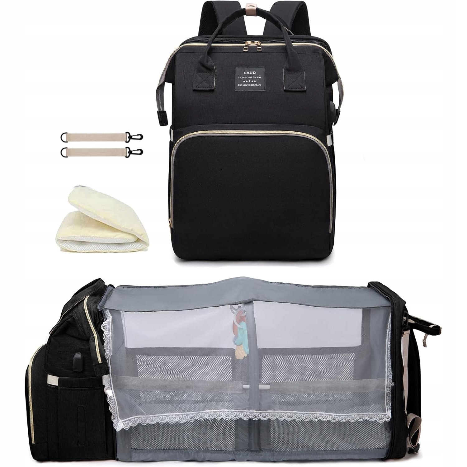 Plecak Dla Mamy Torba Organizer Przewijak Przybornik Na Pieluszki