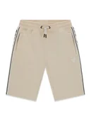 Spodenki damskie - Guess Szorty sportowe L6GD17 K6ZS1 Beżowy Regular Fit - miniaturka - grafika 1