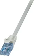 Kable miedziane - LogiLink Patchcord CP3072U Cat.6A U/UTP 5m szary CP3072U - miniaturka - grafika 1