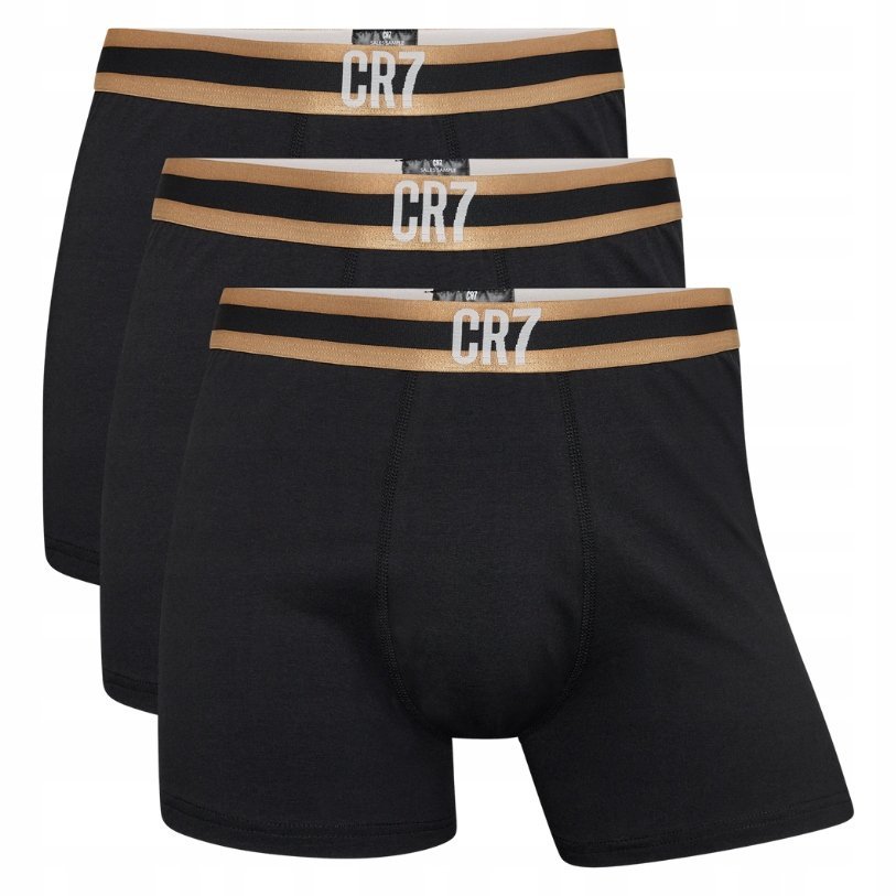 Majtki Bokserki Męskie Cristiano Ronaldo Cr7 Oryginał Anniversary 3-Pak Xl