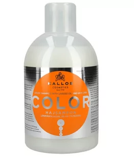 Kallos Color Shampoo 1000ml W Szampon do włosów farbowanych - Szampony do włosów - miniaturka - grafika 1