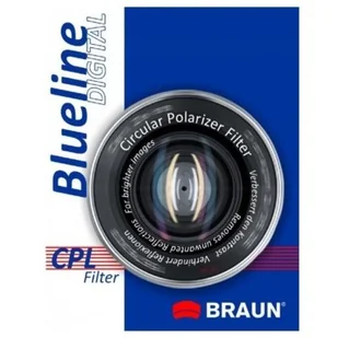 Braun Phototechnik Blueline CPL 55 mm (blucpl55) - Filtry fotograficzne - miniaturka - grafika 1