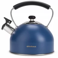 Czajniki na gaz - Nowoczesny czajnik imbryk z automat. gwizdkiem 2,2L - miniaturka - grafika 1