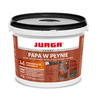 Preparaty bitumiczne - Papa w płynie czerwona 4 kg Jurga - miniaturka - grafika 1