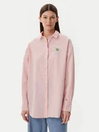 Koszule damskie - Napapijri Koszula G-Fete NP0A4IFM Różowy Loose Fit - miniaturka - grafika 1