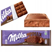 Słodkie kremy i masła - MILKA CZEKOLADA NOISETTE 250G - miniaturka - grafika 1