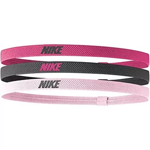 NIKE Opaska na głowę - 9318-119 męskie sportowe opaski na głowę 658 Spark/Gridiron/różowa glazura jeden rozmiar - Ozdoby do włosów - miniaturka - grafika 1