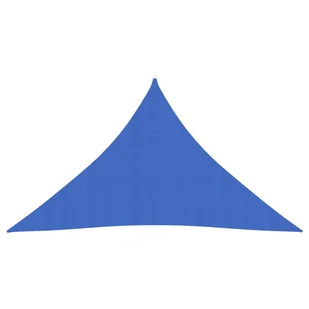 vidaXL Żagiel przeciwsłoneczny 160 g/m, niebieski, 2,5x2,5x3,5m, HDPE 311526 - Parasole ogrodowe - miniaturka - grafika 7