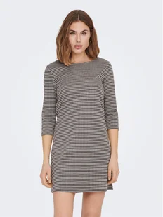 ONLY Sukienka codzienna 15186283 Beżowy Regular Fit - Sukienki - miniaturka - grafika 1