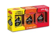 Majonezy i dressingi - Zestaw sosów bardzo ostrych 3x100ml - miniaturka - grafika 1