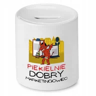 Skarbonki - Skarbonka Dla Okulisty na Urodziny na Prezent z Nadrukiem ze Zdjęciem + Opakowanie na prezent (wzór 02) - miniaturka - grafika 1