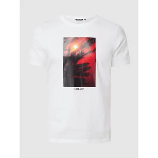 Koszulki męskie - T-shirt z nadrukiem - Antony Morato - grafika 1