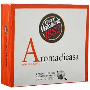 Włoska kawa mielona import CAFFE VERGNANO Aromadicasa, 2x250g - Kawa - miniaturka - grafika 1