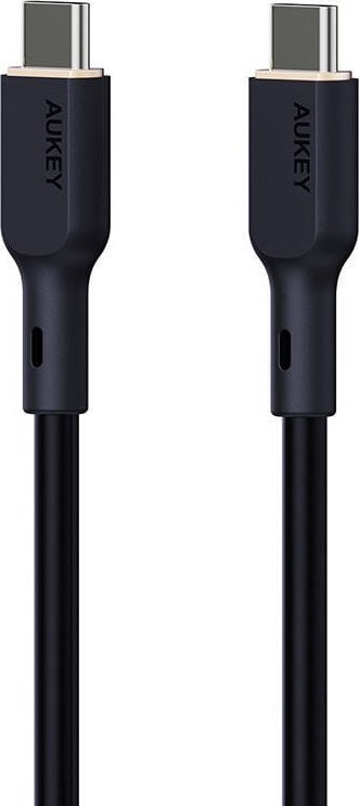 Kabel USB Aukey USB-C - USB-C 1 m Czarny CB-SCC141 Black
