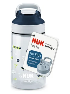 NUK Bidon "Easy Sip Cup - Skater" w kolorze granatowym - Sztućce dla dzieci - miniaturka - grafika 1