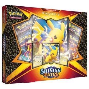 Zestaw karty Pokemon TCG: Shining Fates Collection – Pikachu V - Czasopisma - miniaturka - grafika 1