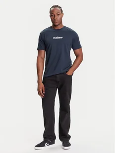 Quiksilver T-Shirt EQYZT08174 Granatowy Regular Fit - Koszulki męskie - miniaturka - grafika 1