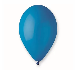 Gemar Balon, 9", niebieski, 100 sztuk - Kubki dla dzieci - miniaturka - grafika 1
