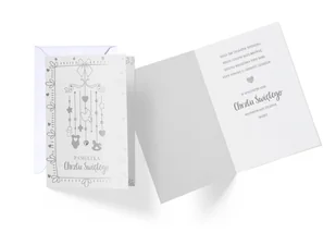 Karnet V-019 Chrzest - Kartki okolicznościowe i zaproszenia - miniaturka - grafika 1