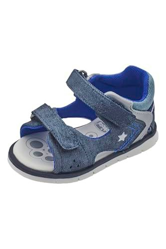 Chicco Sandały z podwójnym rzepem, 18 EU, Niebieskie, 18 EU