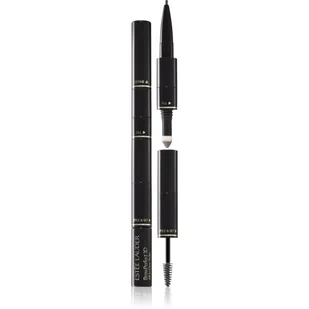 Estée Lauder BrowPerfect 3D All-in-One Styler kredka do brwi 3w1 10 Blackened Brown - Akcesoria i kosmetyki do stylizacji brwi - miniaturka - grafika 1