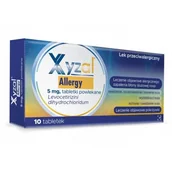 Leki na alergię - Xyzal Allergy 5 mg, 10 tabletek powlekanych - miniaturka - grafika 1