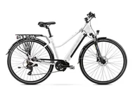 Rowery elektryczne - 2128726 - 20 L Rower elektryczny ROMET GAZELA e-bike 1 biało-grafitowy s. centra - miniaturka - grafika 1