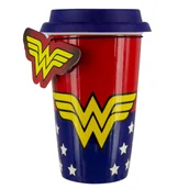 Gadżety dla graczy - Wonder Woman Travel Mug - miniaturka - grafika 1