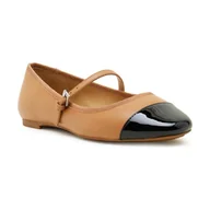 Baleriny - Michael Kors Skórzane baleriny - miniaturka - grafika 1