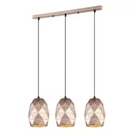 Lampy sufitowe - Italux Lampa wisząca Harley MDM-3480/3 GD) - miniaturka - grafika 1