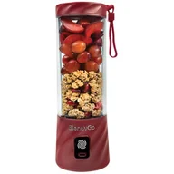 Blendery kielichowe - Oryginalny Blender Bezprzewodowy BlendyGo 3 Burgundowy USB - miniaturka - grafika 1