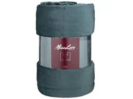 Koce - Koc poliestrowy puszysty Miss Lucy Alex 170x210 cm butelkowa zieleń - miniaturka - grafika 1